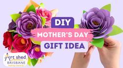 DIY Mother's Day Gift Idea: Paper Flowers