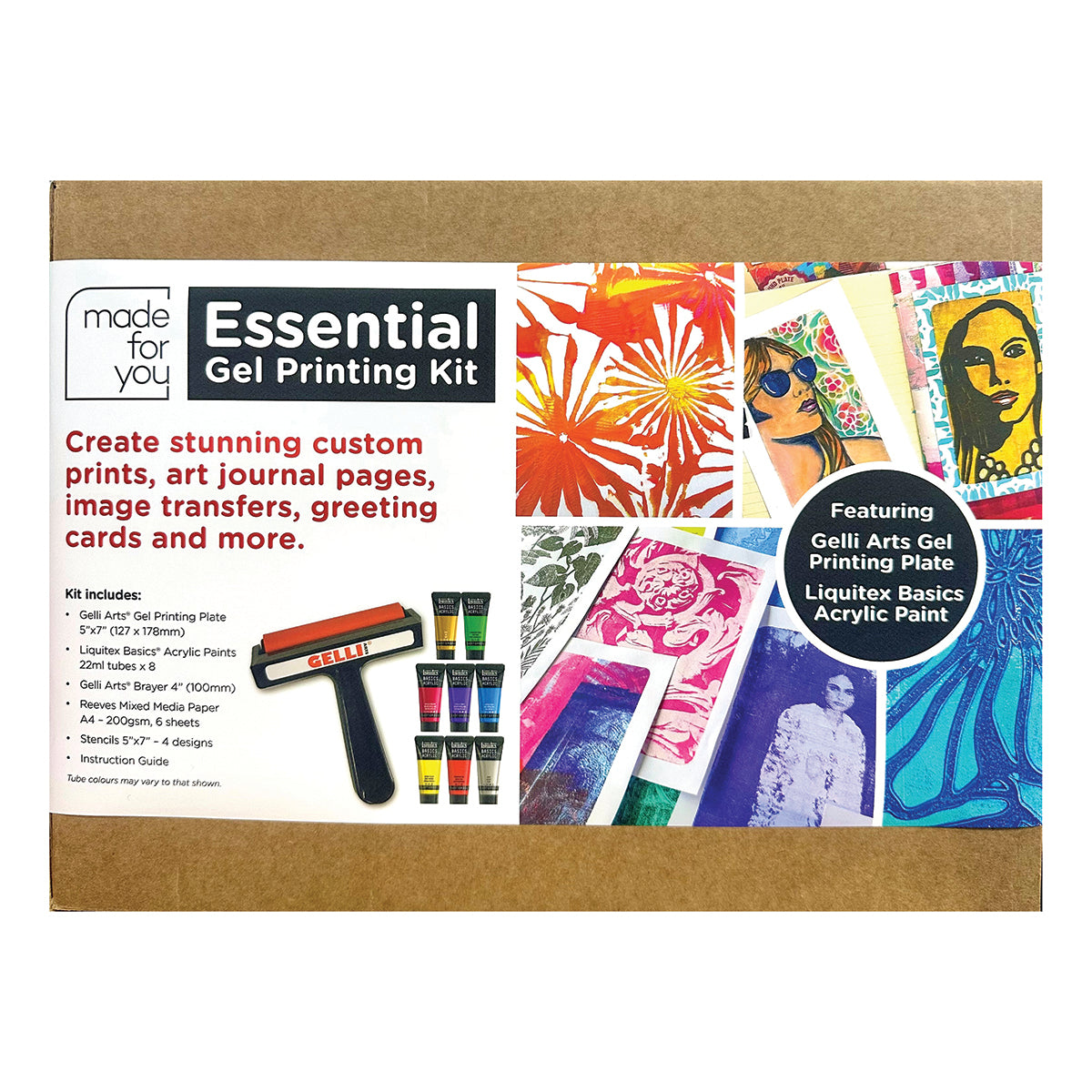 Made for You - Essential Gel Printing Kit