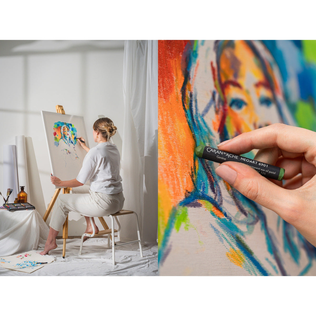 Caran d'Ache Neoart 6901 Pastel Box of 24