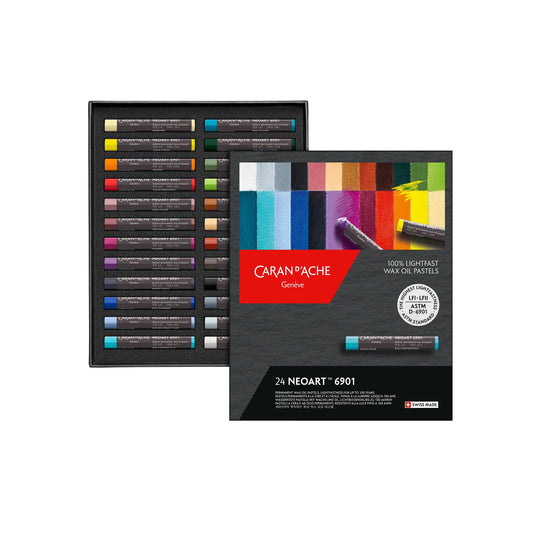 Caran d'Ache Neoart 6901 Pastel Box of 24 Default Title