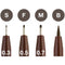 Faber-Castell Pitt Artist Pen set of 4 assorted nibs - Sepia