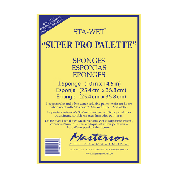 Sta-Wet Super Pro Palette Sponge Refill x 1 No.1216