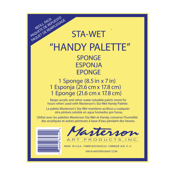 Sta-Wet Handy Palette Sponge Refill x 1 No.857