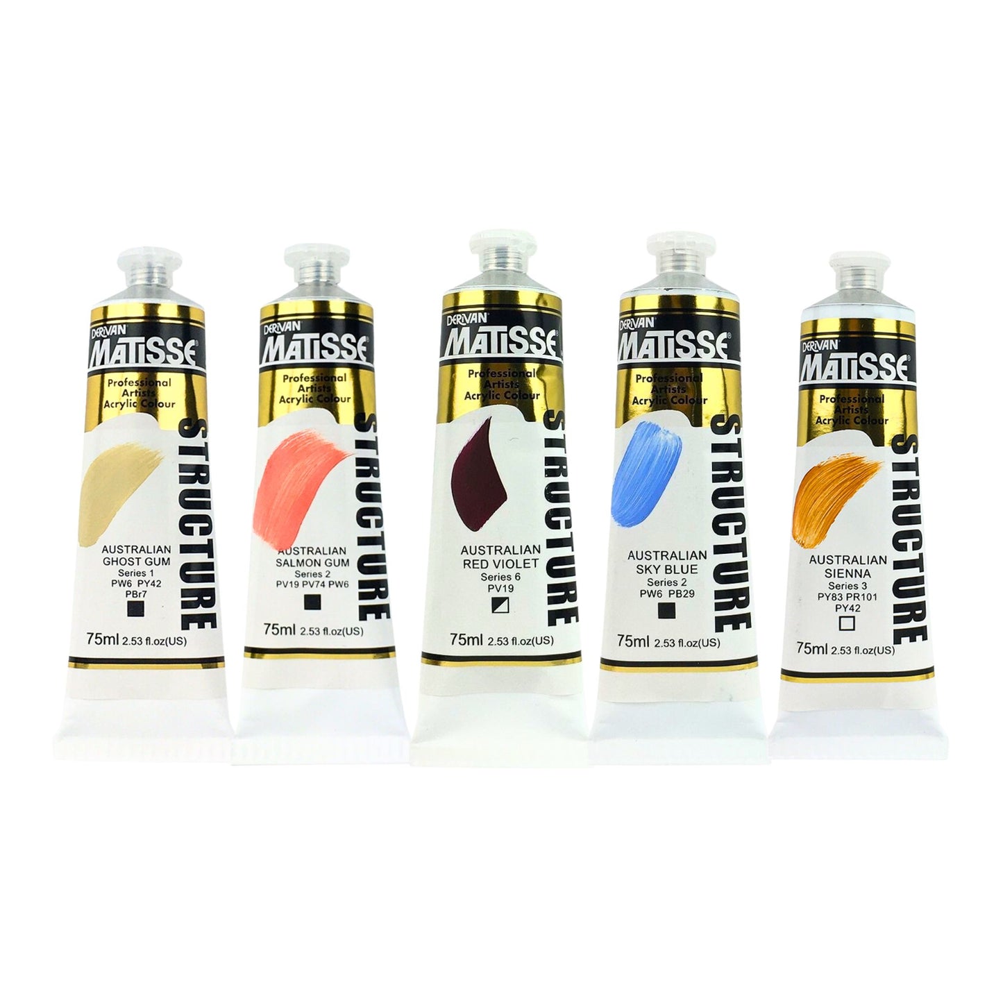 MATISSE STRUCTURE AUST OUTBACK SET 5 x 75ml image 3