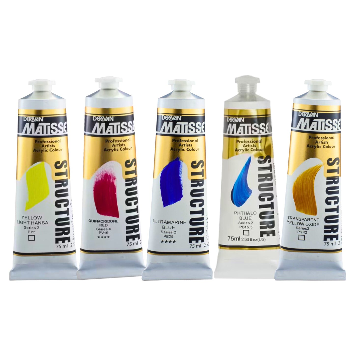 MATISSE STRUCTURE TRANSPARENT ESSENTIALS SET 5 x 75ml image 3