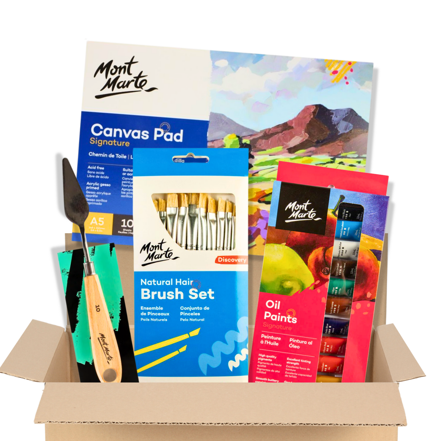 Mini Masterpieces Oil Painting Bundle