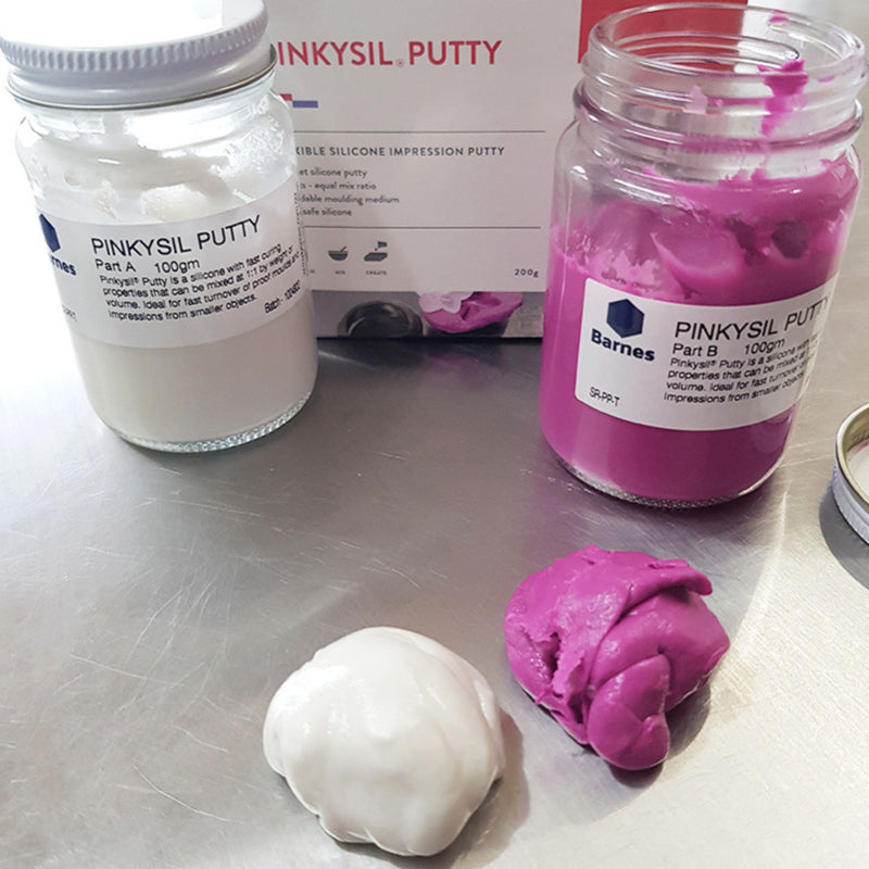 Barnes Pinkysil Putty Silicone Rubber