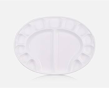 Mijello Airtight Acrylic/Oil/Gouache OVAL Palette 15 Well