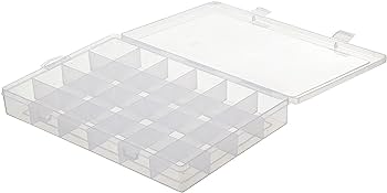 Plastic Storage Box 190x115x35mm - Clear