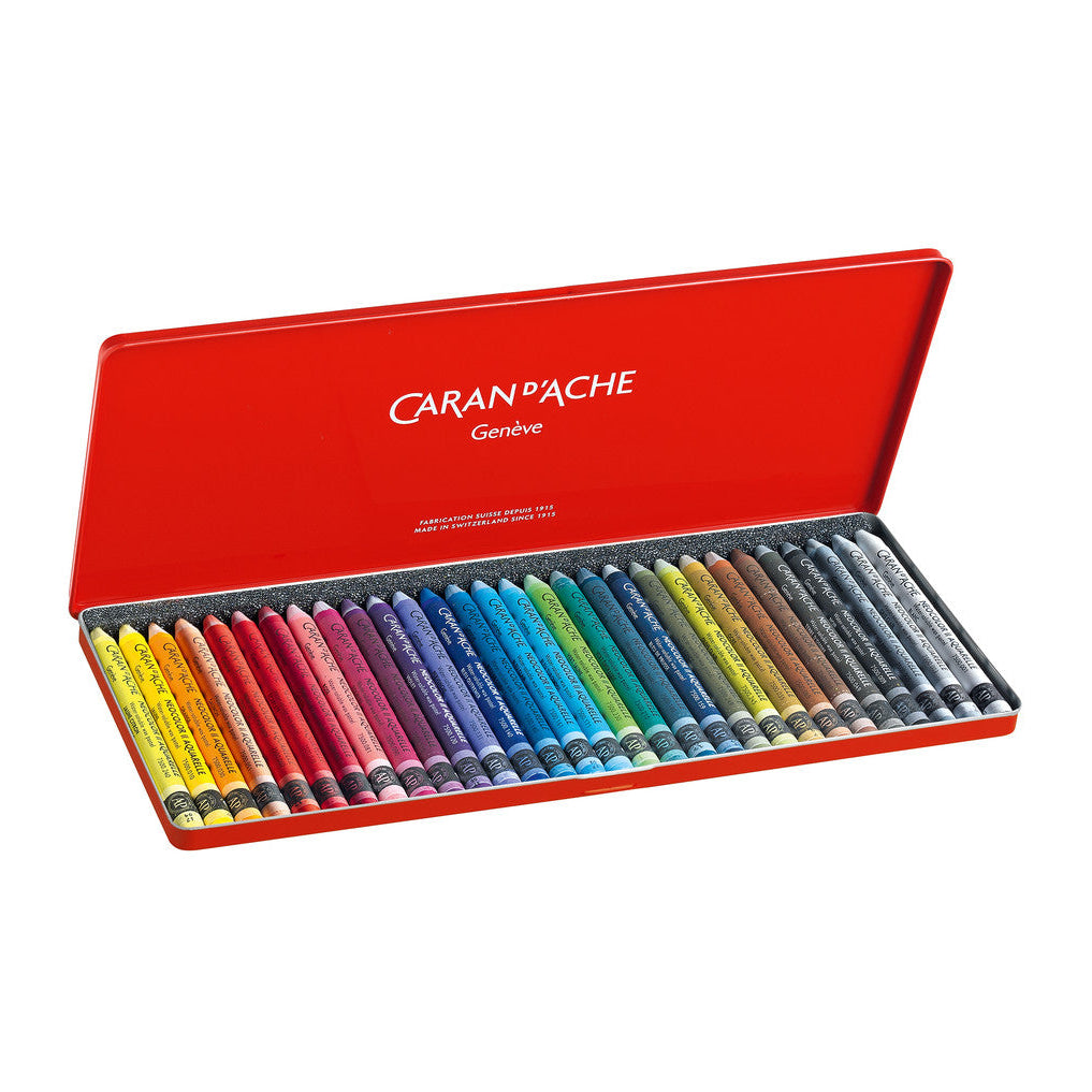 Caran DAche NEOCOLOR II Water Soluble Wax Pastel x 30