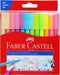 Faber-Castell Connector Pen Pastel Neon Set of 12