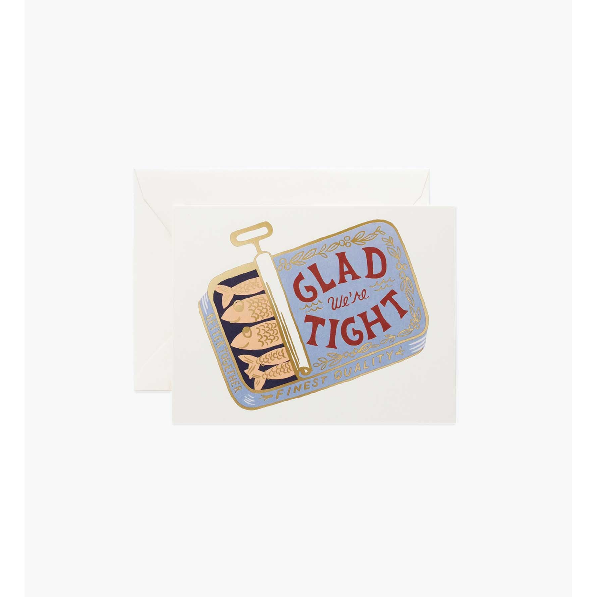 Rifle Paper Co - Single Card - Tight as Sardines