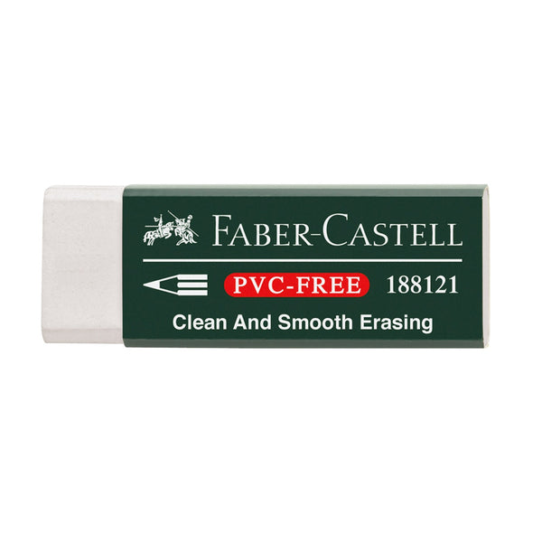 Faber-Castell Pencil Eraser Vinyl Large with sleeve