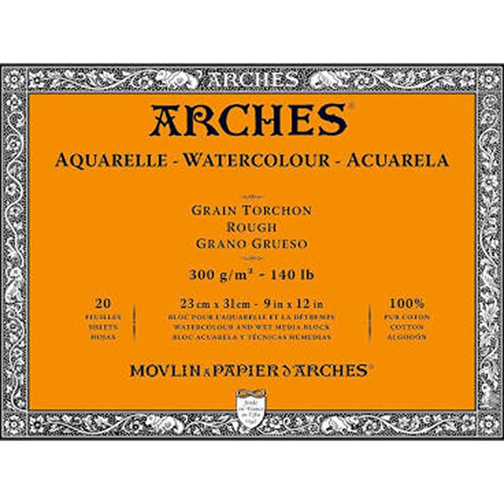 ARCHES 300g Watercolour BLOCK Rough image 2
