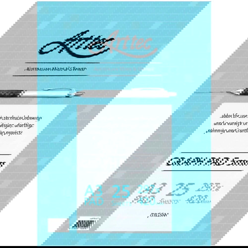 ARTTEC Graph Pad 5mm A3