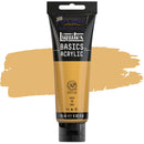 Photo of Liquitex BASICS Acrylic 118ml in colour Gold, sold by Art Shed Brisbane.