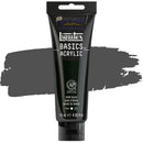 Photo of Liquitex BASICS Acrylic 118ml in colour IVORY BLACK, sold by Art Shed Brisbane.