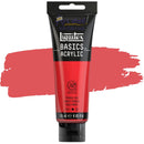 Photo of Liquitex BASICS Acrylic 118ml in colour Pyrrole Red, sold by Art Shed Brisbane.