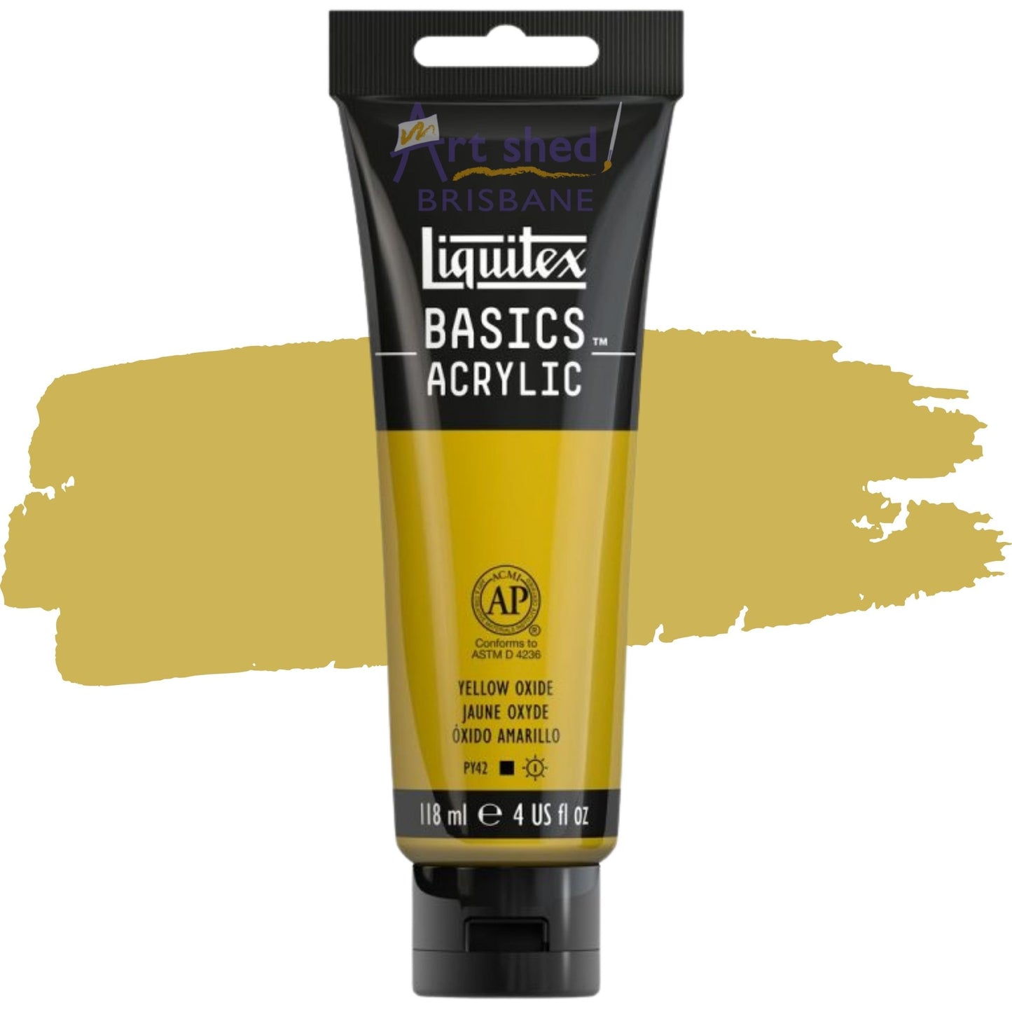 Liquitex BASICS Acrylic 118ml Yellow Oxide