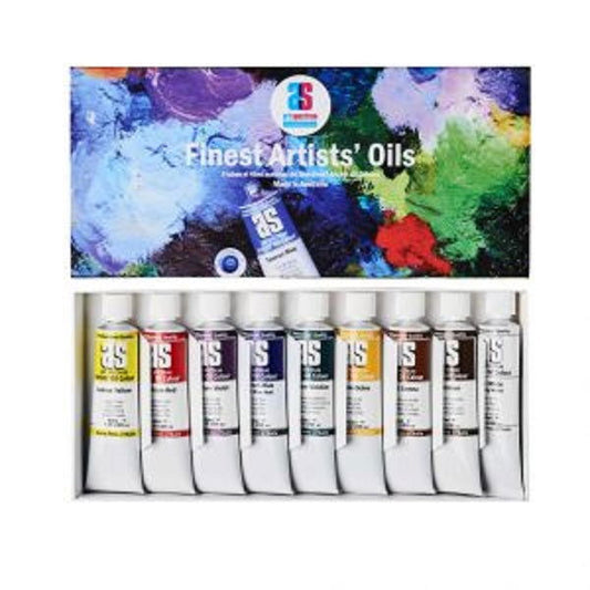 Art Spectrum Artists Oil Paint Set of 9 x 40ml TUBES image 1