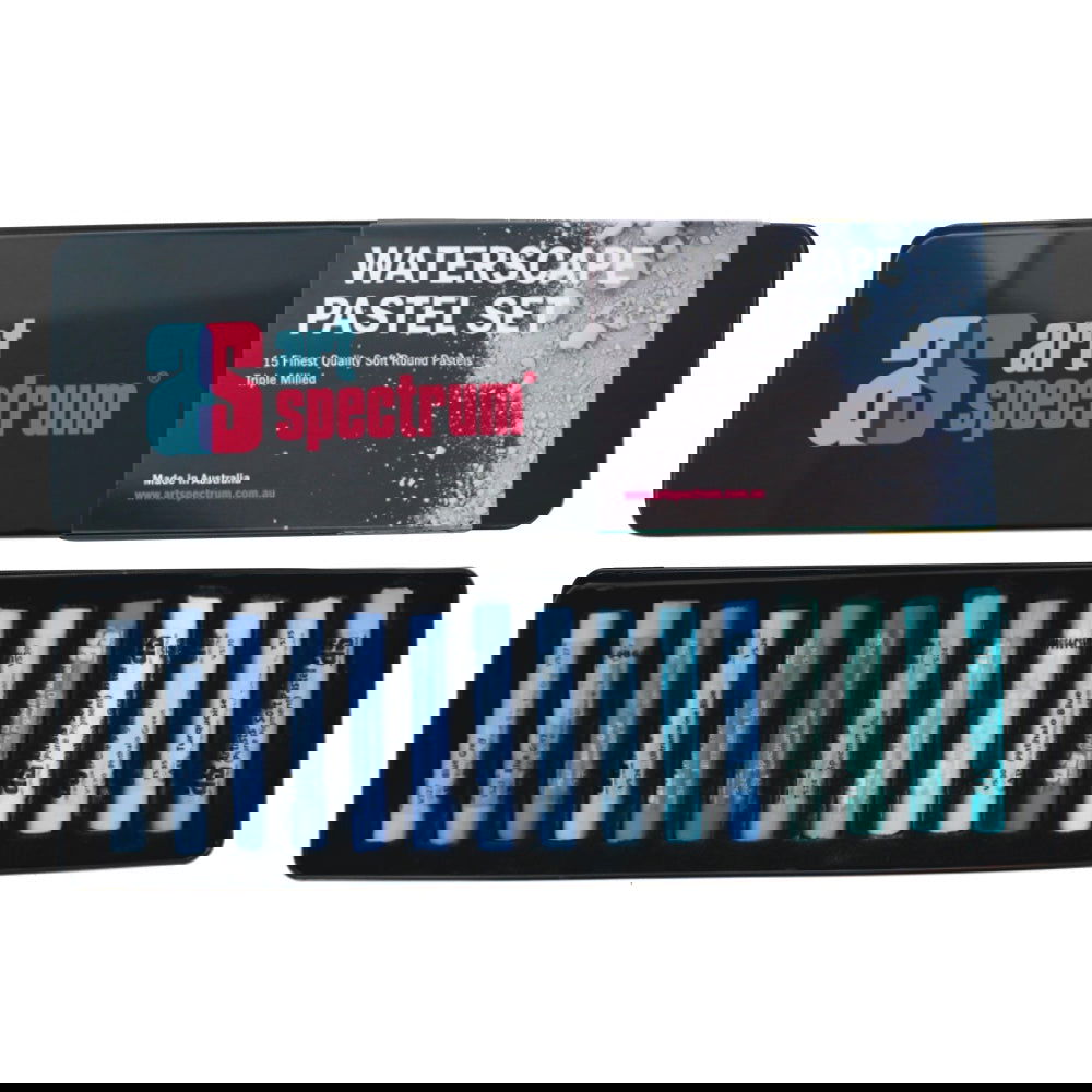 Art Spectrum Soft Round PASTEL Box of 15 - Waterscape Default Title