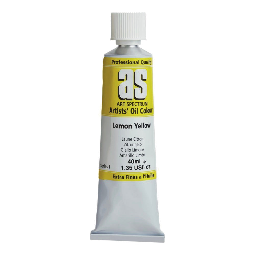 Art Spectrum Artists Oil Paint 40ml S1 Lemon Yellow