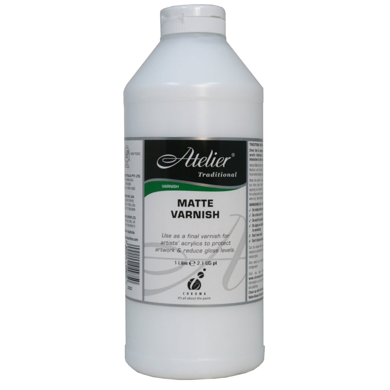 Atelier 1 Litre Matte Varnish image 1