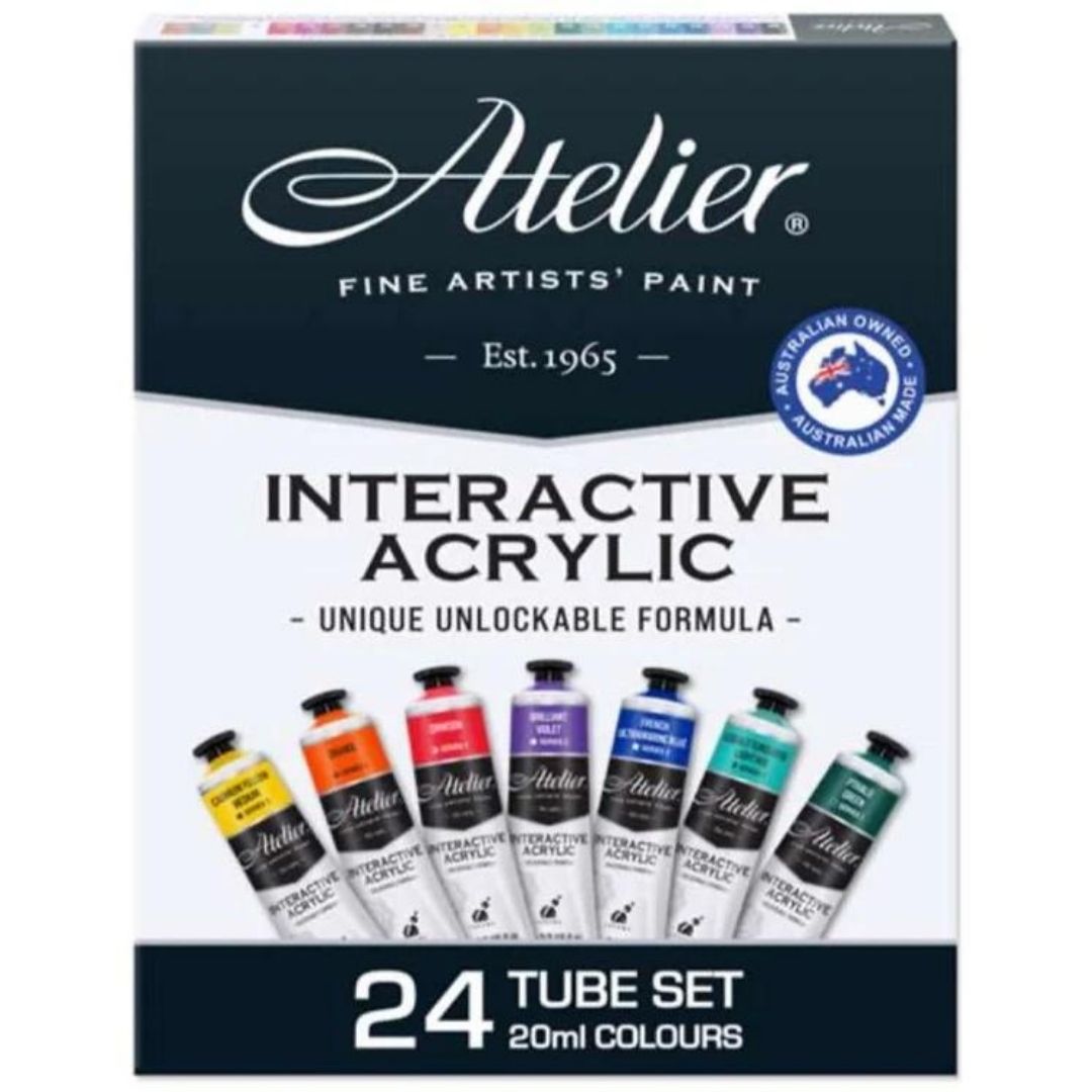 Atelier Interactive Acrylic Tube Set of 24 x 20ml
