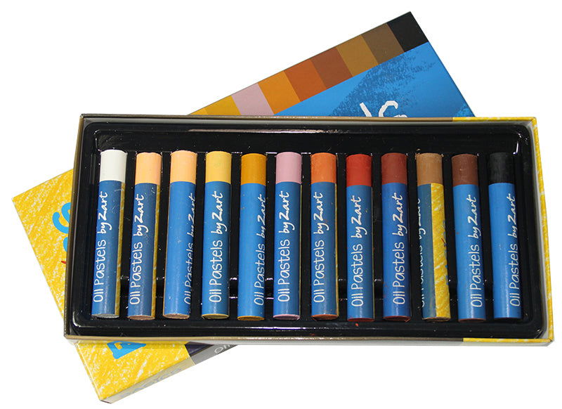 Basics Oil Pastels Skin Tone Set of 12 image 3