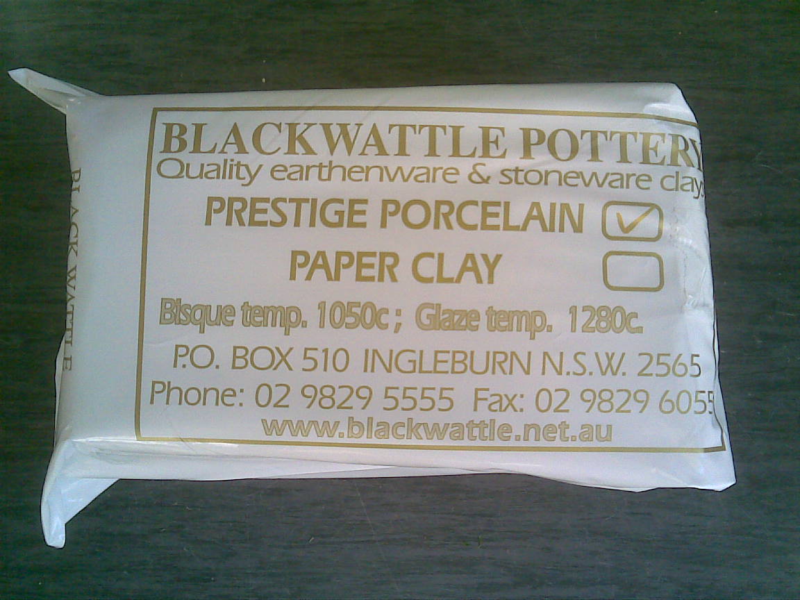 Black Wattle Prestige Porcelain Paper Clay 10kg Default Title