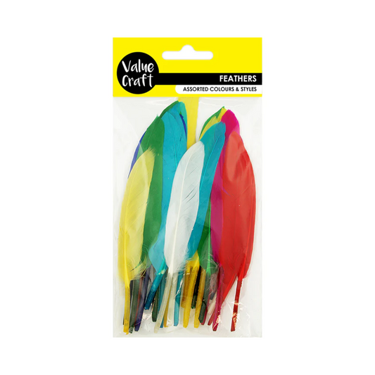 Value Craft Feathers Bright Assorted 6gm Default Title