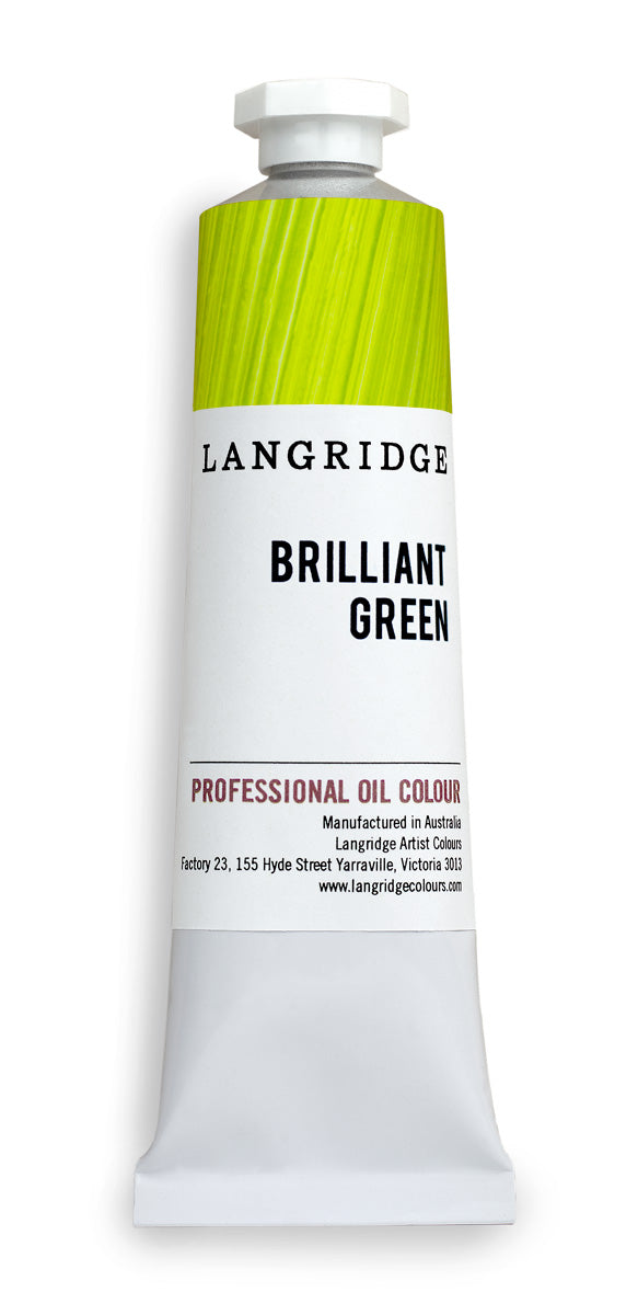 Langridge Oil Colour 40ml S2 BRILLIANT GREEN