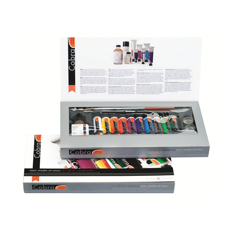 COBRA Water Mix Oil GIFT SET 10x40ml + Accessories Default Title