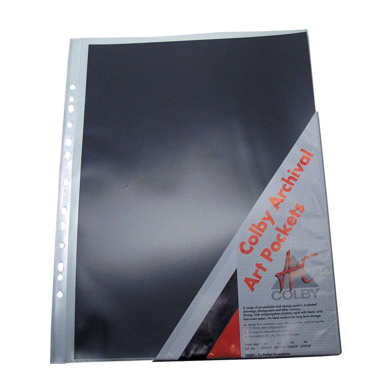 COLBY REFILLABLE DISPLAY SLEEVES 620 - single A3 for 620A3