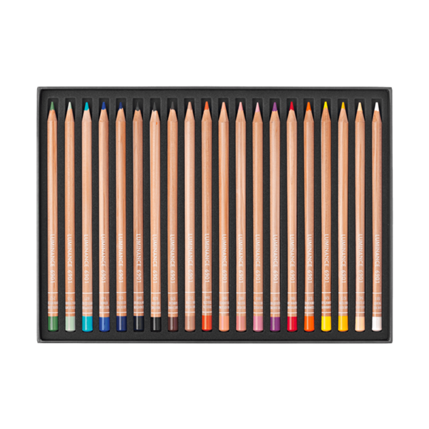 Caran DAche Luminance 6901 Coloured Pencil Portrait Box of 20