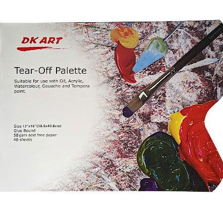 DK ART Tear-Off Palette 30x40cm 40 sheets Default Title
