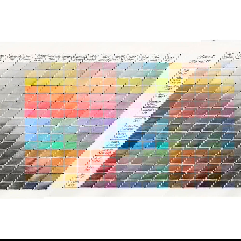 Daniel Smith Watercolour Half Pan Set of 15 - Ultimate Mixing