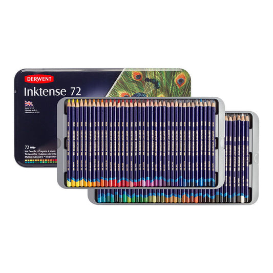 Derwent Inktense Pencil Tin of 72 Assorted Default Title