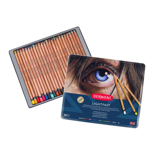 Derwent Lightfast Pencils Tin of 24 Default Title
