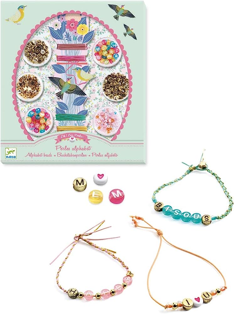 Djeco Beads - Alphabet image 4