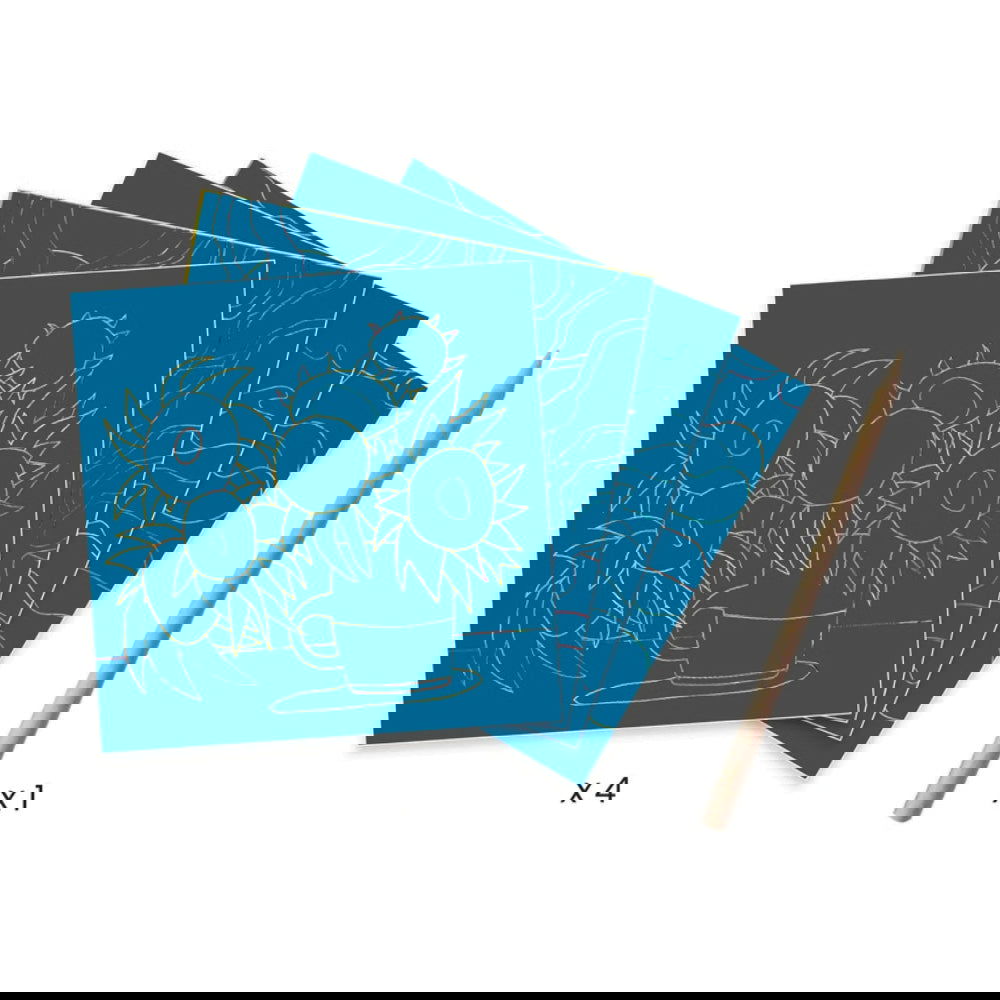 Djeco Inspired By - Vincent Van Gogh/Scratch Boards