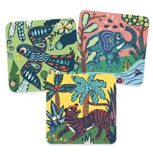 Djeco Scratch Cards - Big Animals image 4