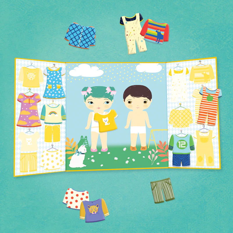 Djeco Clothes Stickers Set