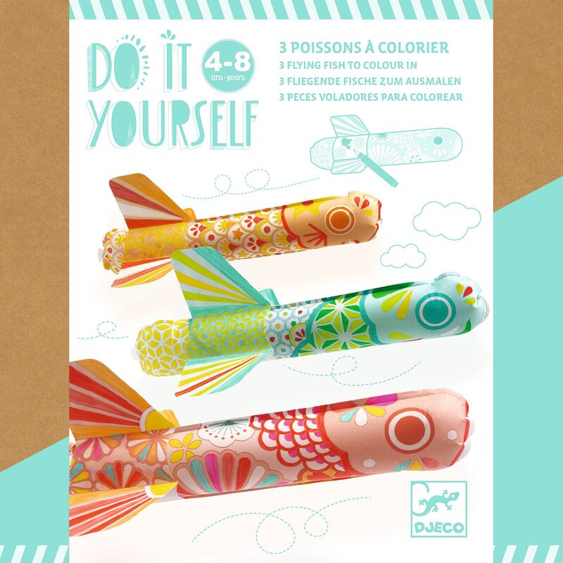 Djeco Do It Yourself - Koinobori Flying Fish image 7