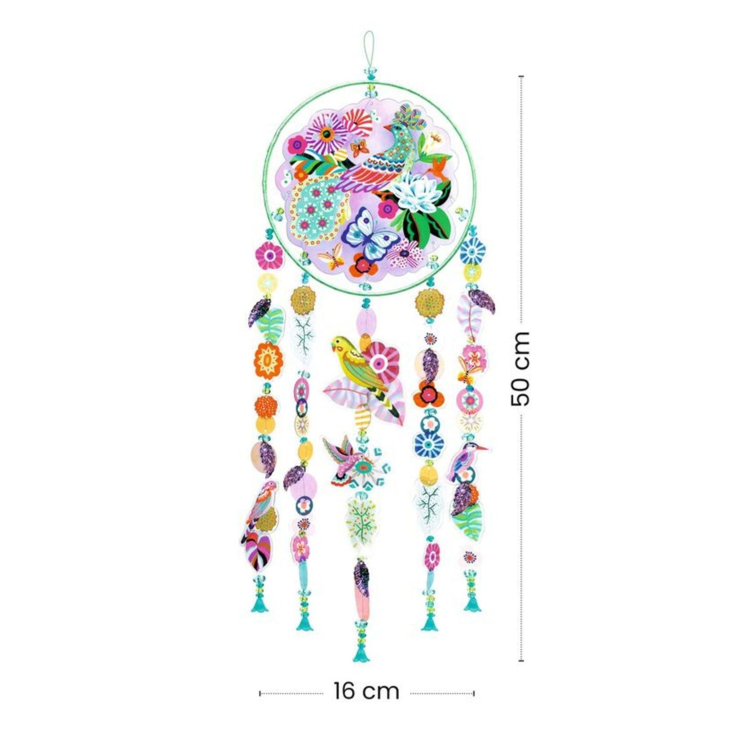Djeco Do It Yourself - Paradise Bird Suncatcher image 3