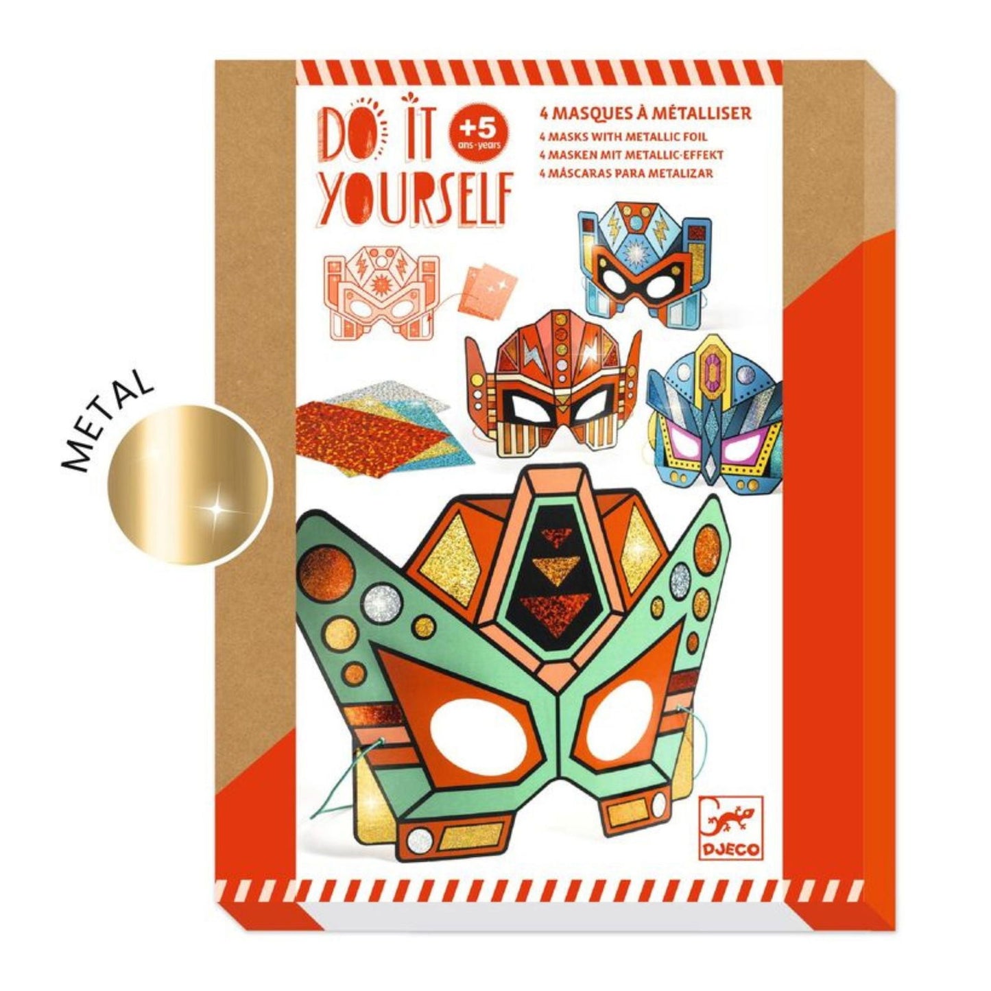 Djeco Do It Yourself - Super Robot Masks image 6
