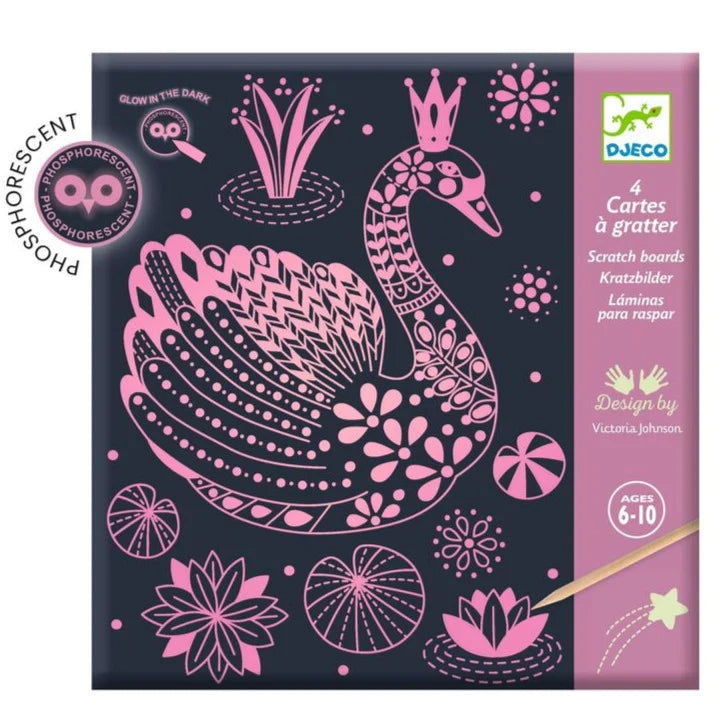 Djeco Scratch Cards - Wonderful World