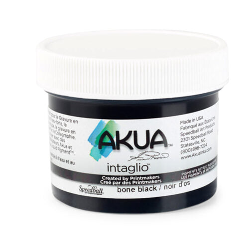Akua Water-based Etching Ink 59ml Bone Black image 1