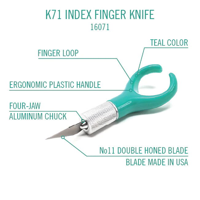 EXCEL Index K-71 Detail Knife with #11 Blade image 4