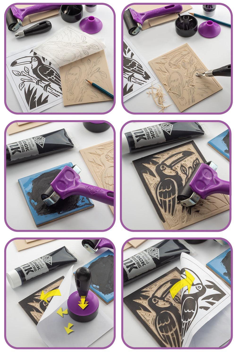 Essdee Block Printing Kit - Essentials